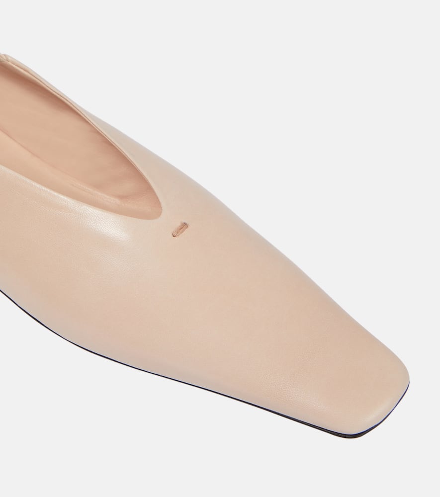 Jil Sander Leather ballet flats