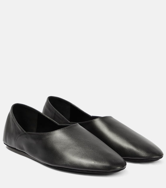 Jil Sander Leather ballet flats