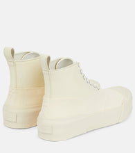 Jil Sander Leather high-top sneakers