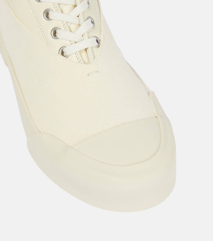 Jil Sander Leather high-top sneakers