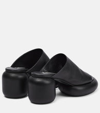 Jil Sander Leather platform sandals