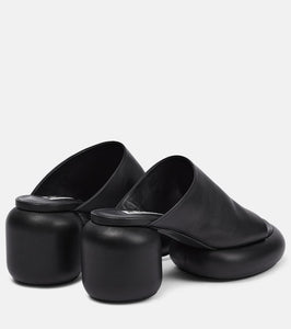 Jil Sander Leather platform sandals
