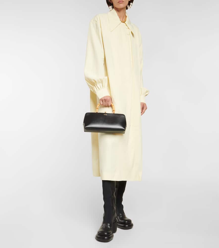 Jil Sander Leather shoulder bag