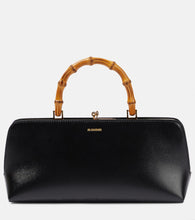 Jil Sander Leather shoulder bag. Shop Jil Sander Top-Handle Bags for women now.