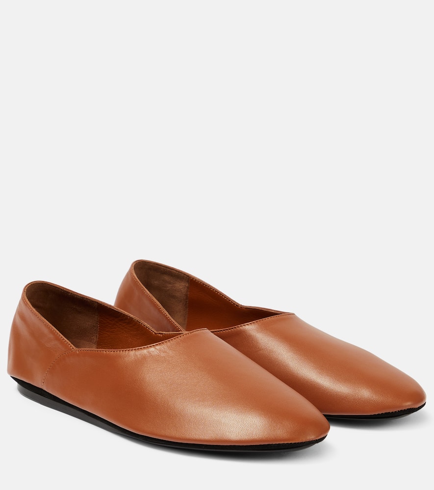 Jil Sander Leather slippers