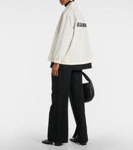 Jil Sander Logo cotton shirt jacket