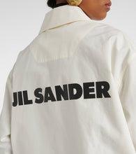 Jil Sander Logo cotton shirt jacket