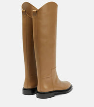 Jil Sander Lucie leather knee-high boots