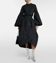 Jil Sander Metallic leather ankle boots