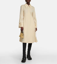 Jil Sander Mini croc-embossed leather crossbody bag