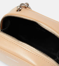 Jil Sander Mini leather crossbody bag