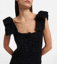 Jil Sander Mohair-blend boucl√É¬© minidress