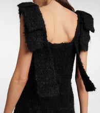 Jil Sander Mohair-blend boucl√É¬© minidress