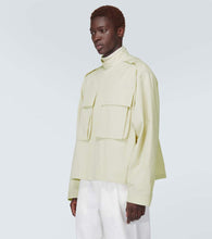 Jil Sander Oversized cotton jacket