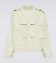 Jil Sander Oversized cotton jacket