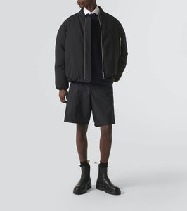 Jil Sander Oversized gabardine down jacket