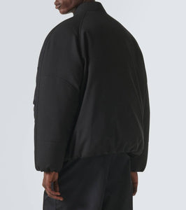 Jil Sander Oversized gabardine down jacket