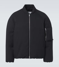 Jil Sander Oversized gabardine down jacket