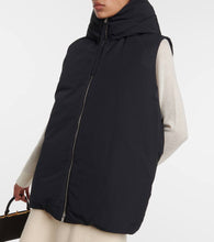 Jil Sander Oversized hooded down vest