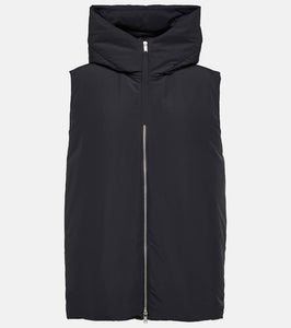 Jil Sander Oversized hooded down vest