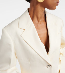 Jil Sander Oversized silk-blend blazer