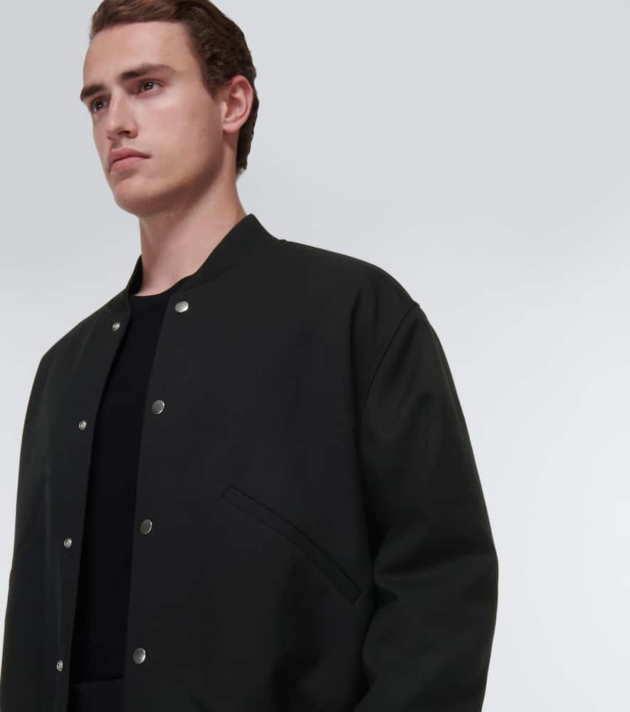 Jil Sander Oversized varsity jacket