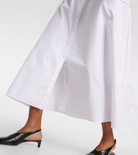 Jil Sander Pleated cotton shirt dress