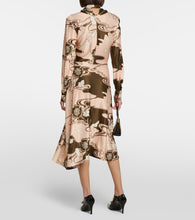 Jil Sander Printed midi dress