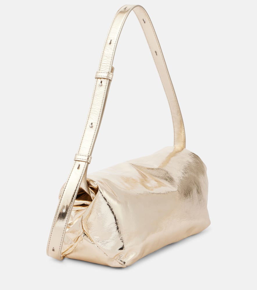 Jil Sander Rollup Small leather crossbody bag