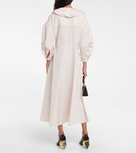 Jil Sander Ruffle-trimmed midi dress