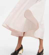Jil Sander Ruffle-trimmed midi dress