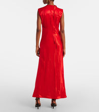 Jil Sander Satin midi dress