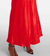 Jil Sander Satin midi dress