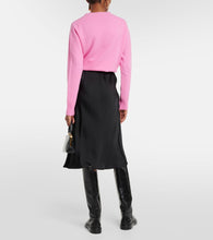 Jil Sander Satin midi skirt
