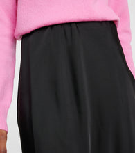 Jil Sander Satin midi skirt