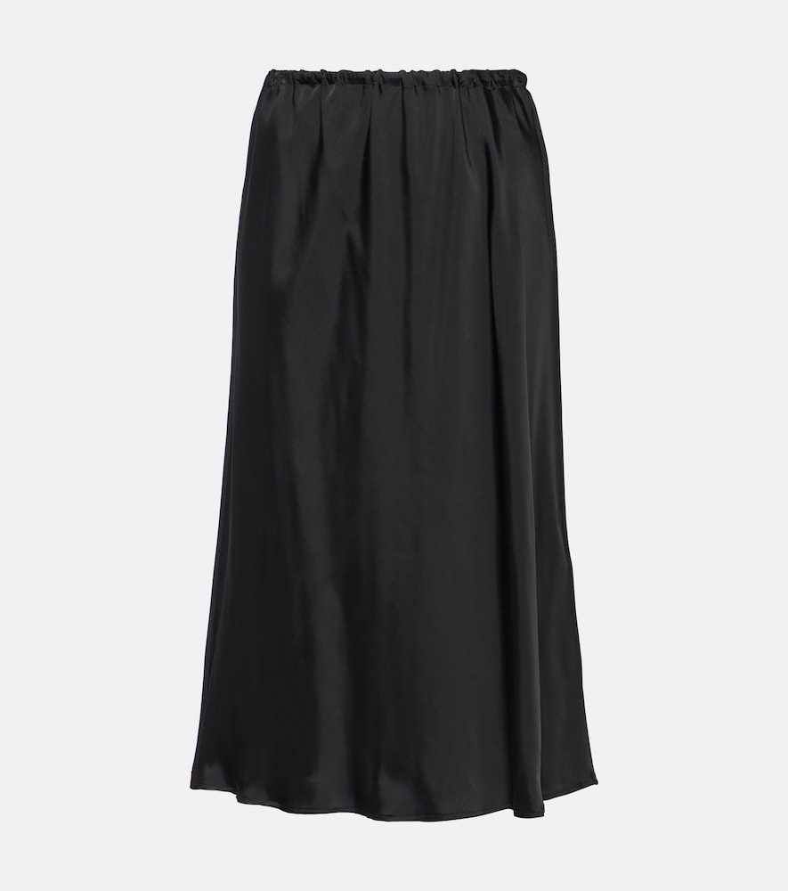 Jil Sander Satin midi skirt - Jil Sander 缎面中长裙
