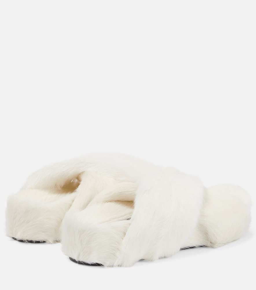 Jil Sander Shearling sandals
