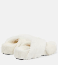 Jil Sander Shearling sandals
