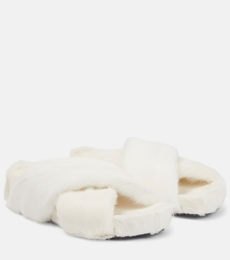 Jil Sander Shearling sandals