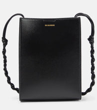 Jil Sander Small leather shoulder bag. Shop Jil Sander Shoulder Bags for women now.
