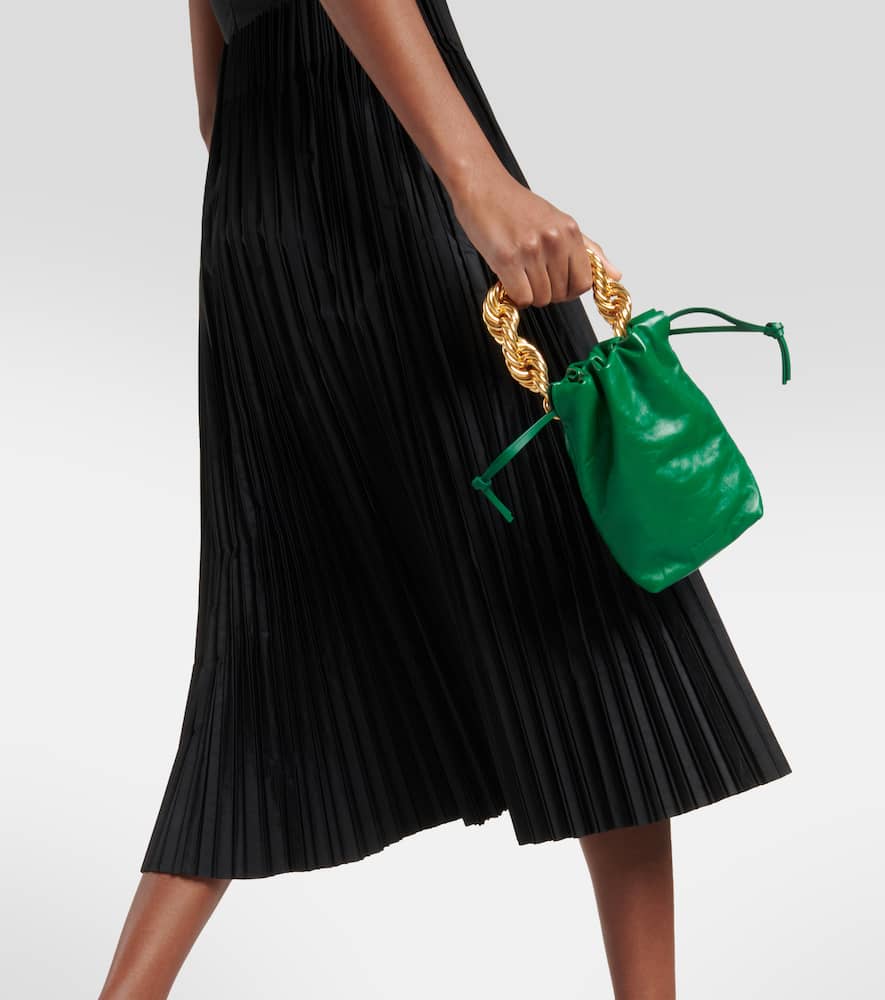 Jil Sander Small leather tote bag