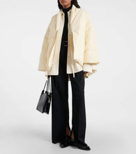 Jil Sander Tie-detail down jacket