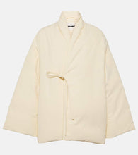 Jil Sander Tie-detail down jacket
