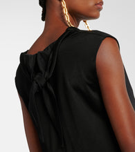 Jil Sander Tie-detail midi dress