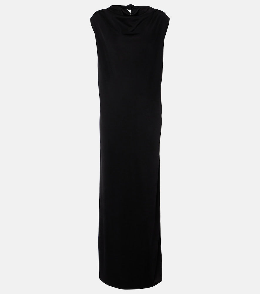 Jil Sander Tie-detail midi dress. Jil Sander 系带中长连衣裙