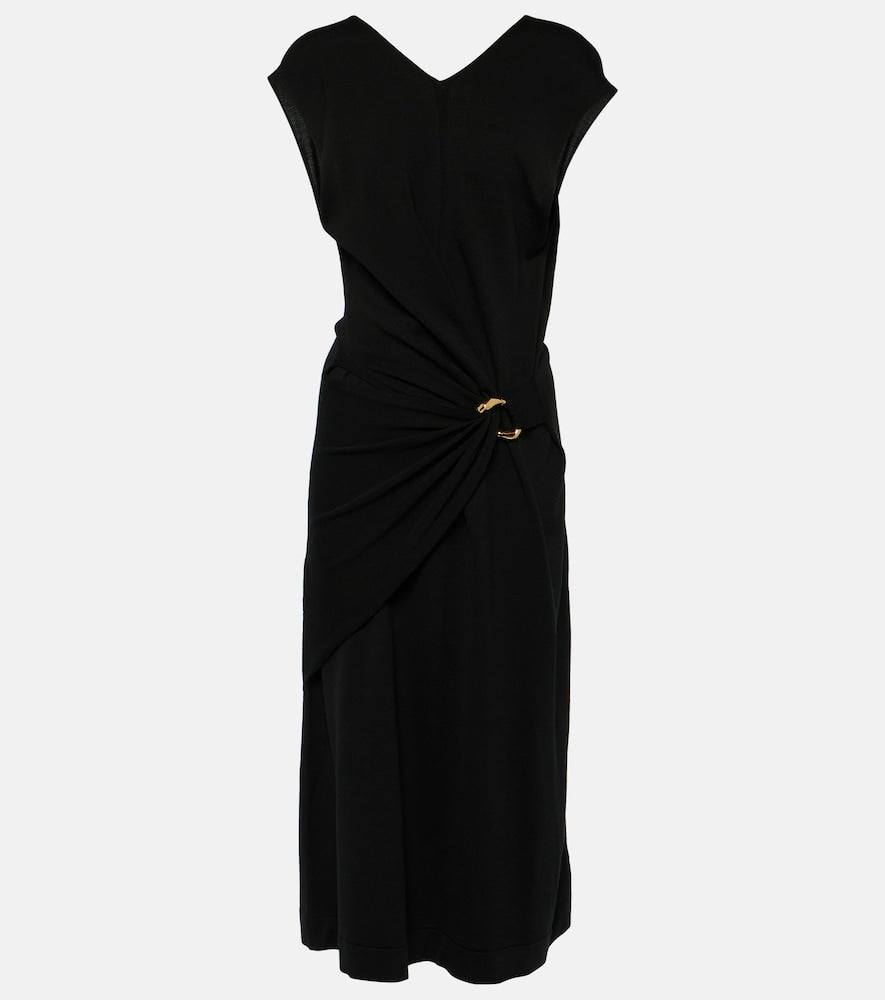 Jil Sander Virgin wool midi dress. Jil Sander 纯羊毛中长连衣裙
