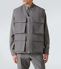 Jil Sander Virgin wool vest