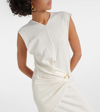 Jil Sander Virgin wool wrap dress