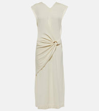 Jil Sander Virgin wool wrap dress