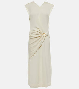 Jil Sander Virgin wool wrap dress